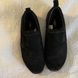 NWOT Ugg Black Slip On Shoes Women’s 11/Men’s 10?